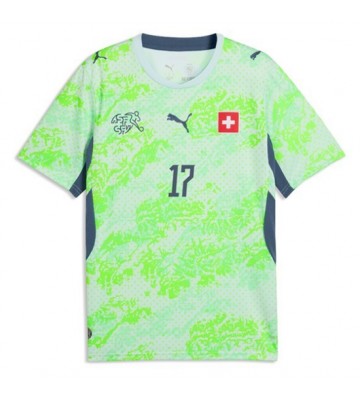 Schweiz Ruben Vargas #17 Udebanetrøje VM 2026 Kortærmet